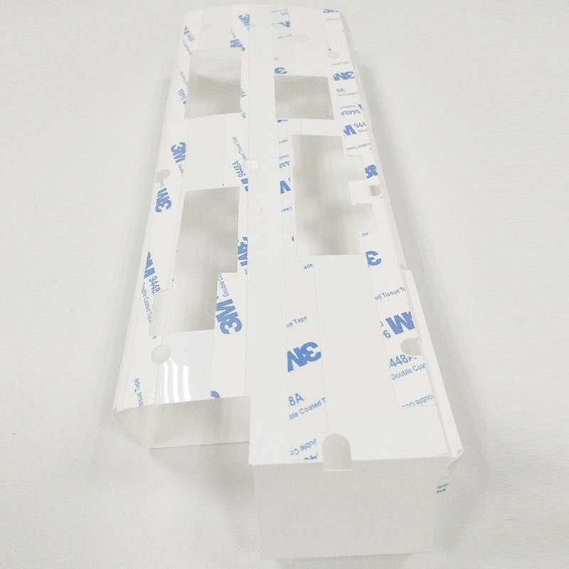 Nové bílé izolační těsnění GE-FR1 Izolační list plamene plamene PC izolační plech může být vyřezán