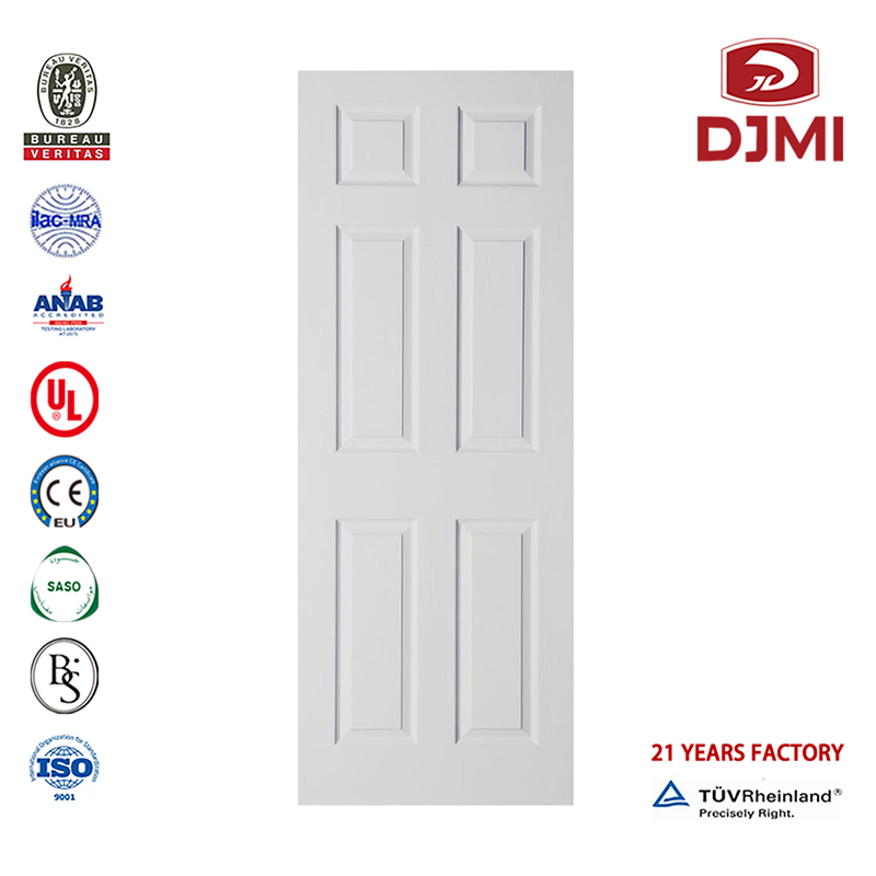 Levná 6 Exterior Wood Panel Dvířka Čínská továrna Pvc Wood Plastic Composite Extrusion Machine Wooden Kerala House Hlavní design Wpc Door Teak Frame Doors Vysoká kvalita Modern í design Panel Wood Door