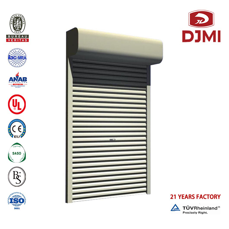 Profesionální tovární cenová dvířka Drawning Aluminum Car Garage Electric Roller New Design Thermal Izolation Garage Door Brand New White Shutter Roller Door Garage Doors