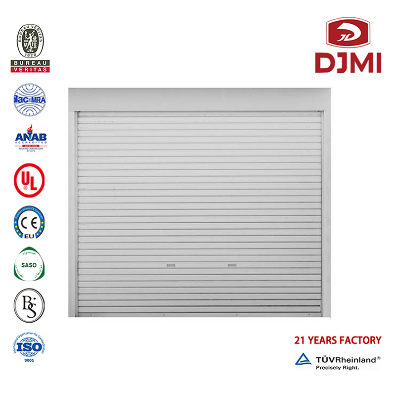 Brand New Industry Doors With Pu 8X7 Garage Door Hot Service Good Quality Roller Shutter Thermal Izolation Doors Galss Garage Dvířka Multifunkční hliníkové kolečkové závěrky Sektor Arage Elektrické Garáže
