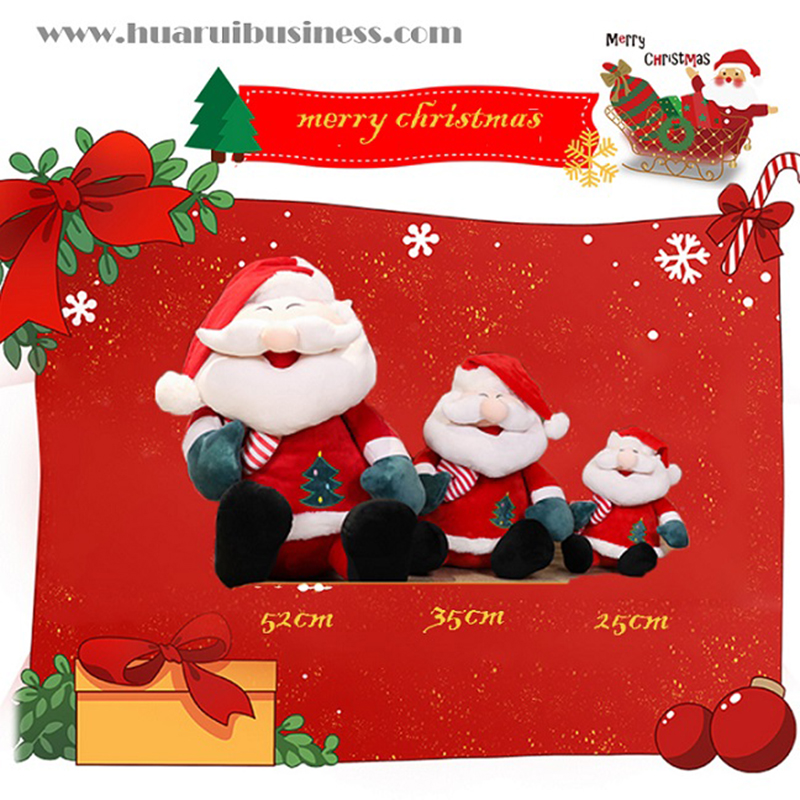 otec Christmas/Santa Claus plyšová hračka/plyšová panenka/vánoční dárek/vánoční stromová ozdoba panenka