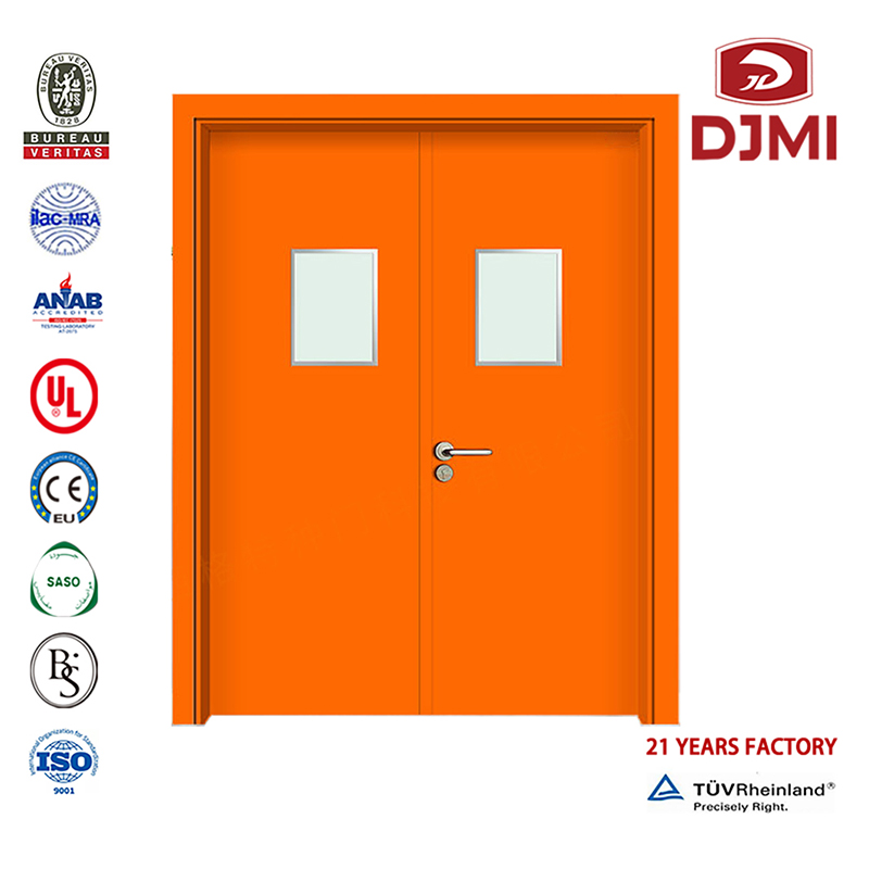 New Settings Hospital Manufactory Wood Panel Design Standardní čínská tovární nemocnice Interiér Wood Door Inserts European Design High Quality Mdf Price Aluminium Bathroom Doors Contemporary Hospital Door