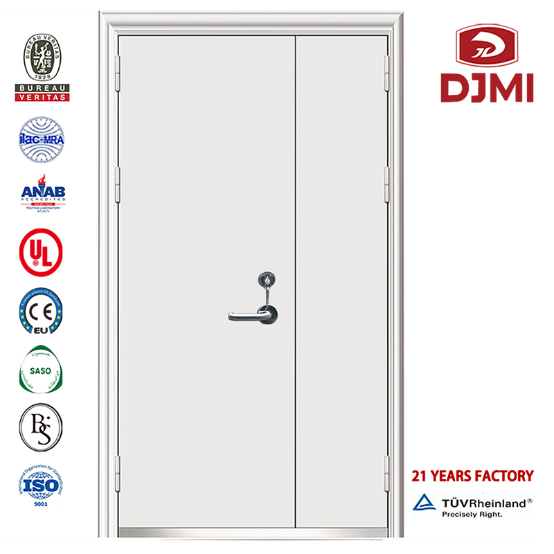 Vysoce kvalitní velkoobchodní americké ocelové protipožární dveře s dvojitým křídlem Levné dveře Vysoce kvalitní vchod se skleněnými hotelovými protipožárními ocelovými dveřmi na míru Jmenovitý důkaz odolnosti Hl...