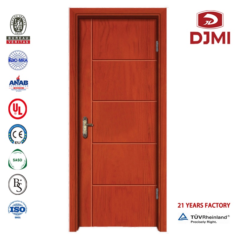 Čínská továrna rezistentní rezidenční zvukotěsné požární dveře přizpůsobené Wood Doors Wooden 90Mins Fire Rated Wood Door New Settings 20minutes Wooden Self Closing Fire Door
