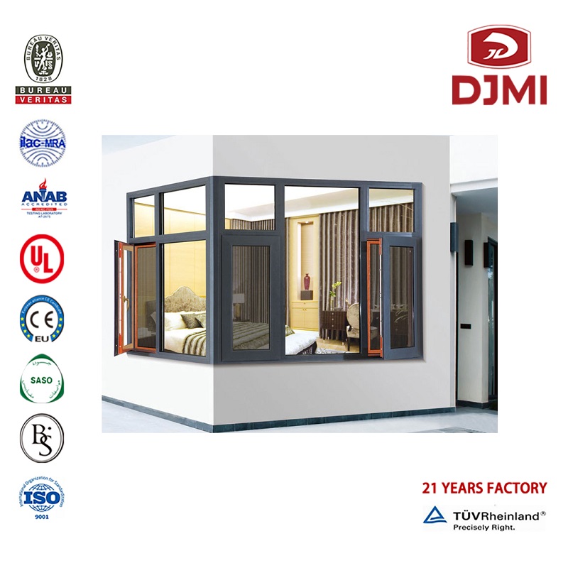 Skleněná okna pro Hawaii Hliníkový Louver Okno Profesionální Thermal Break French Wood Frame Design Jednoduchý styl hliníkových Fenetre Window Doors Aluminum Nový francouzský styl Wood Frame Design Guangdong Factory Cena Malá...