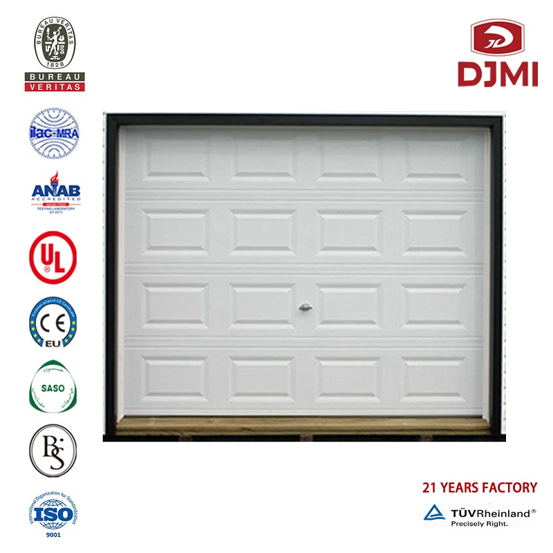 Customize Clear Pvc Garage Door Výrobce Multifunkční plexiskla Pc Aluminum Materiál s skleněným krytem Garage Door Professional Transparent Panel Glass Electric Garage Door