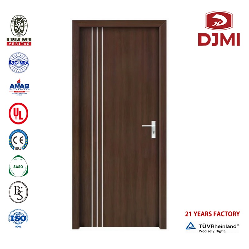Bezpečnostní dveře Wood Dvířka v Nigérii Factory Direct Provides Cheap Panel Wood Gate Iron Security Apartment Hotel Melamin Skin Door Customized Melamin Laminovaná kuchyně Dveře ocelové bezpečnostní dveře