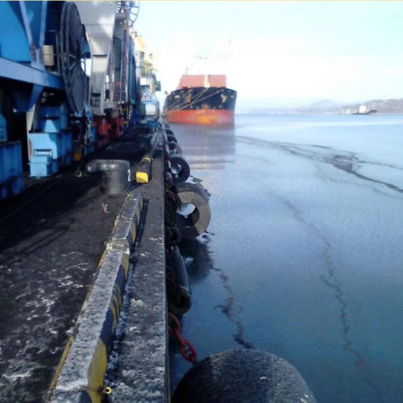 Cylindrický typ námořního doku, nárazníku na molo mola mola