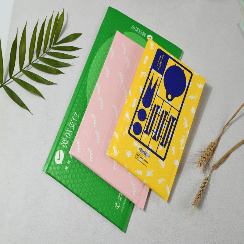 Použitelné vlastní bubliny tlustší poly samolepící sáčky