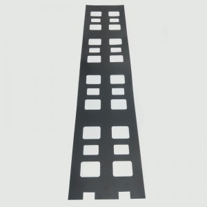 0.175mmPC izolační plech černý vysokoteplotní odolný proti hoření zpomalující izolační těsnění na zakázku výrobce