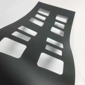 0.175mmPC izolační plech černý vysokoteplotní odolný proti hoření zpomalující izolační těsnění na zakázku výrobce