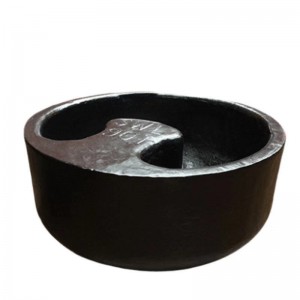 Lodní loď kotvící Cast Steel Recessed Bitt Bollard