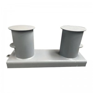 Mořské křižové formy leštěného bronzového kotvení s jedním/dvojitým křížem bitt bollards