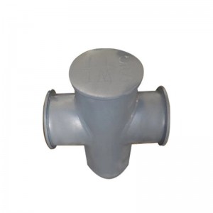 Ocelová loď příslušenství dvojité křížové bollard pro kotvení lodí