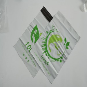 Kvalitní, na zakázku vyrobená kompostovatelná biologicky rozložitelná kukuřičná škrobová obálka