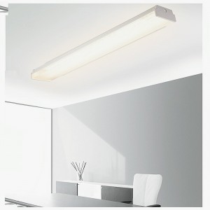 Sedm palců Rhombus, 4FT LED Zábal kolem 40W Wrap Light, 4000K Neutrální bílá, 4-stop LED Shop Světla pro Garáž
