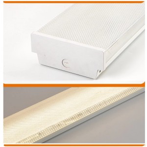 Sedm palců Rhombus, 4FT LED Zábal kolem 40W Wrap Light, 4000K Neutrální bílá, 4-stop LED Shop Světla pro Garáž