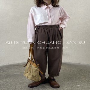 Volné dámské kalhoty šité na míru pro každou příležitost, nejpohodlnější ležérní bavlněné prádlo na míru 11713 Stylové a volné kalhoty