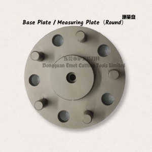Řezací nástroje Emet \\/ upínací nástroje obrobků \\/ základní deska (kulatá \\/ obdélníková \\/ nepravidelná)