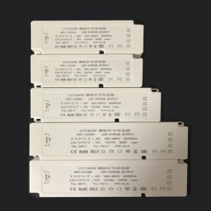 LED PRACOVNÍ spínací výkon OEM ODM led driver 12v led driver napájecí zdroj pro skříň light 80w