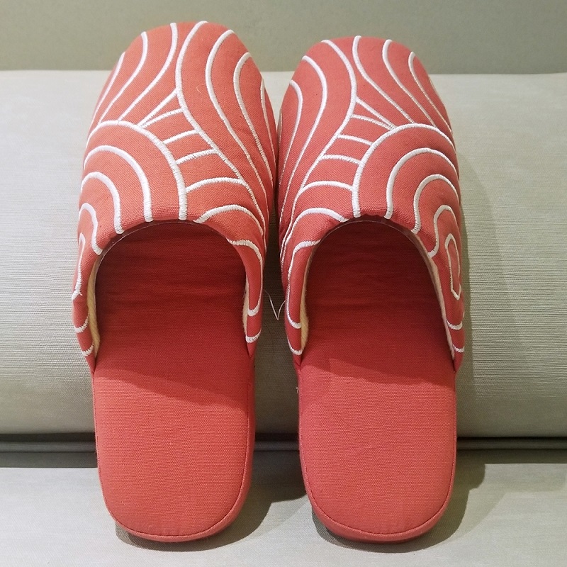 Japonský Embordiery Mule Slippers