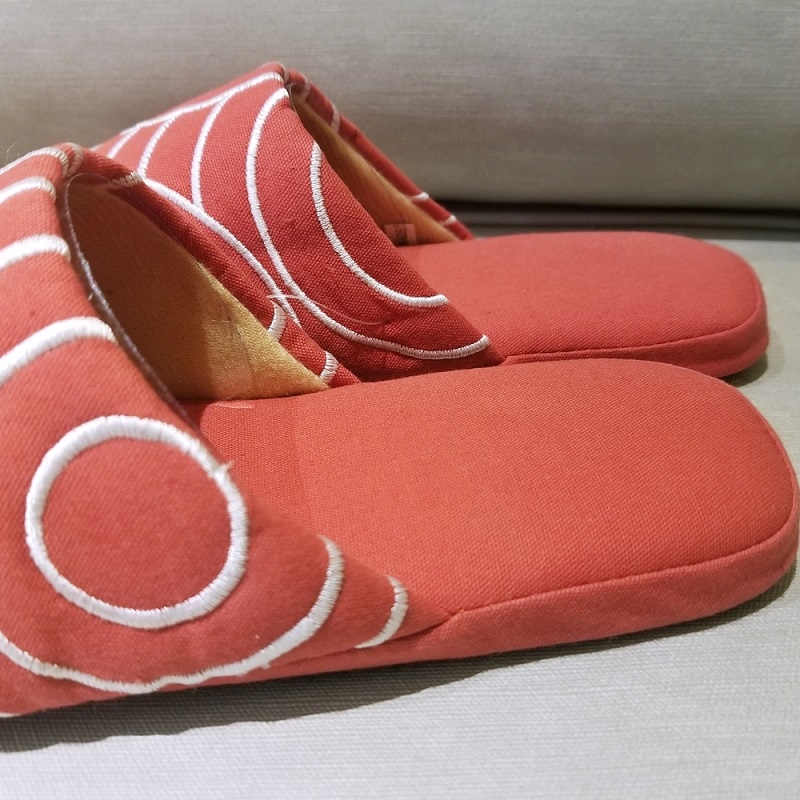 Japonský Embordiery Mule Slippers