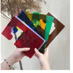 TMJ PP-539 Vlastní akrylický displej značky lehká luxusní oděvní prodejna dekorace cena značky kreativní billboard displej