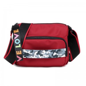 Výrobce velkoobchod 2020 Nové módní ženy \\\\\\\\ \'s malá čtvercová taškanylon zip zip mobilní telefon taška jeden rameno diagonální kříž pytel přizpůsobit