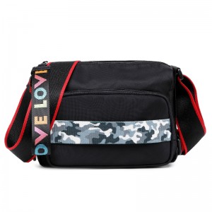 Výrobce velkoobchod 2020 Nové módní ženy \\\\\\\\ \'s malá čtvercová taškanylon zip zip mobilní telefon taška jeden rameno diagonální kříž pytel přizpůsobit