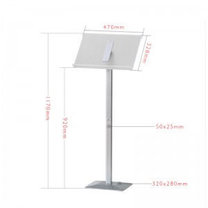 TMJ -551 Factory Wholesales floor standing indoor smart LCD digital signage display rack