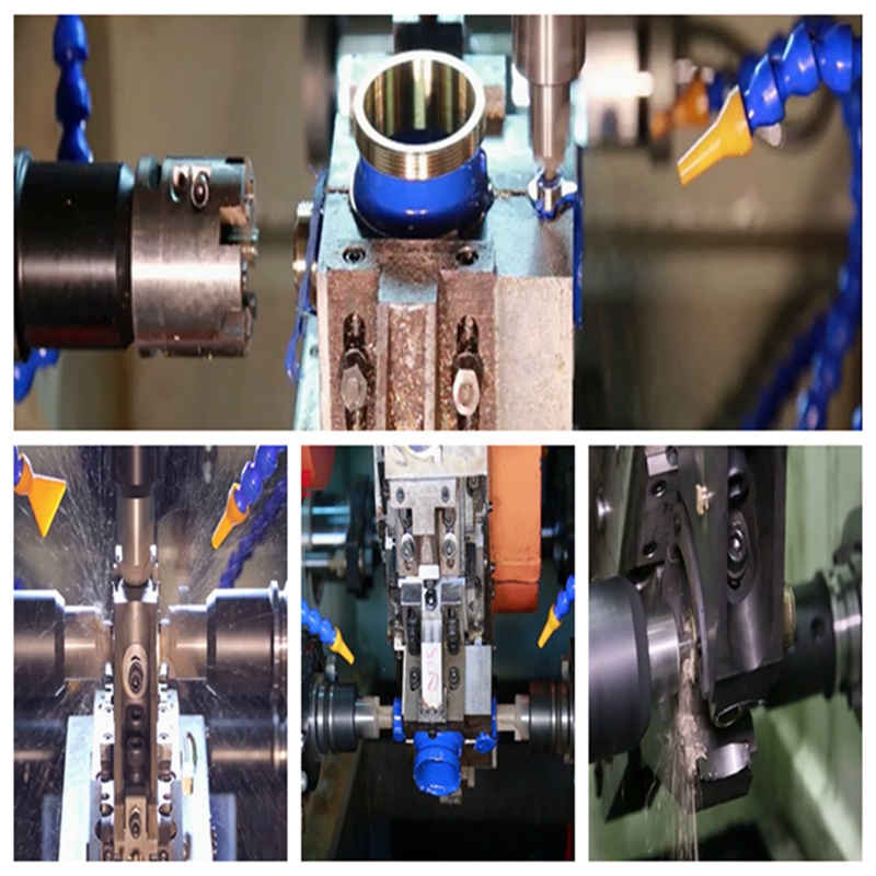 Tři --Way osm --Stanice jedenáct --Shaft Water Nozzle Body Rotary Transfer Machine