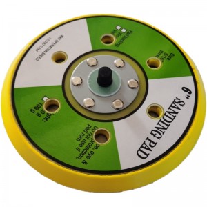 Tovární dodáváno 125 mm 5 palcový záložní kotouč Abrazivní pryžový podklad 150 mm Pneumatická bruska M14 Pneumatická bruska