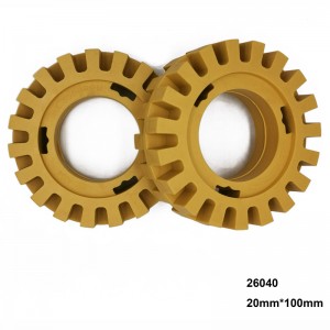 4 Inch Rubber Erass Wheel Vinyl Stripe Adhesive Tape Grafické off Sticker Odstranění značek Glass Boat Car Windows