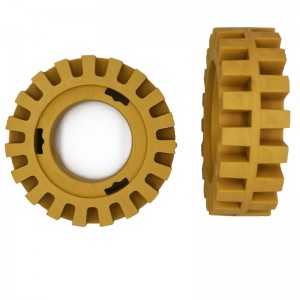 4 Inch Rubber Erass Wheel Vinyl Stripe Adhesive Tape Grafické off Sticker Odstranění značek Glass Boat Car Windows