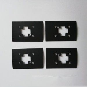 Ohnivzdorný izolační plech PC Izolační plech GE-EFR95 Černé protipožární izolační těsnění