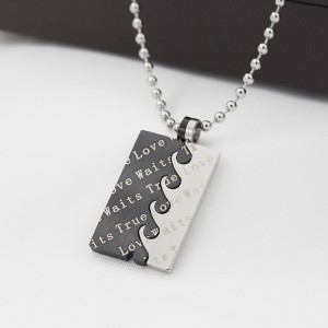 Velkoobchodní náhrdelník s přívěskem True Love Two-in-One True Love