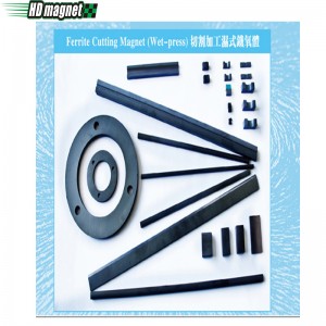 Feritový řezací magnet (lis za mokra)