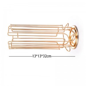 TMJ PP-588 360-stupňový rotovaný kovový kávový lus stanice kávové kapsle display stánek