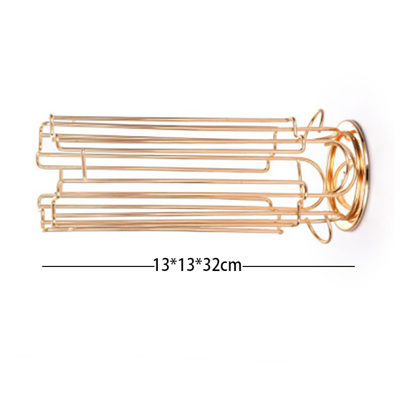 TMJ PP-588 360-stupňový rotovaný kovový kávový lus stanice kávové kapsle display stánek