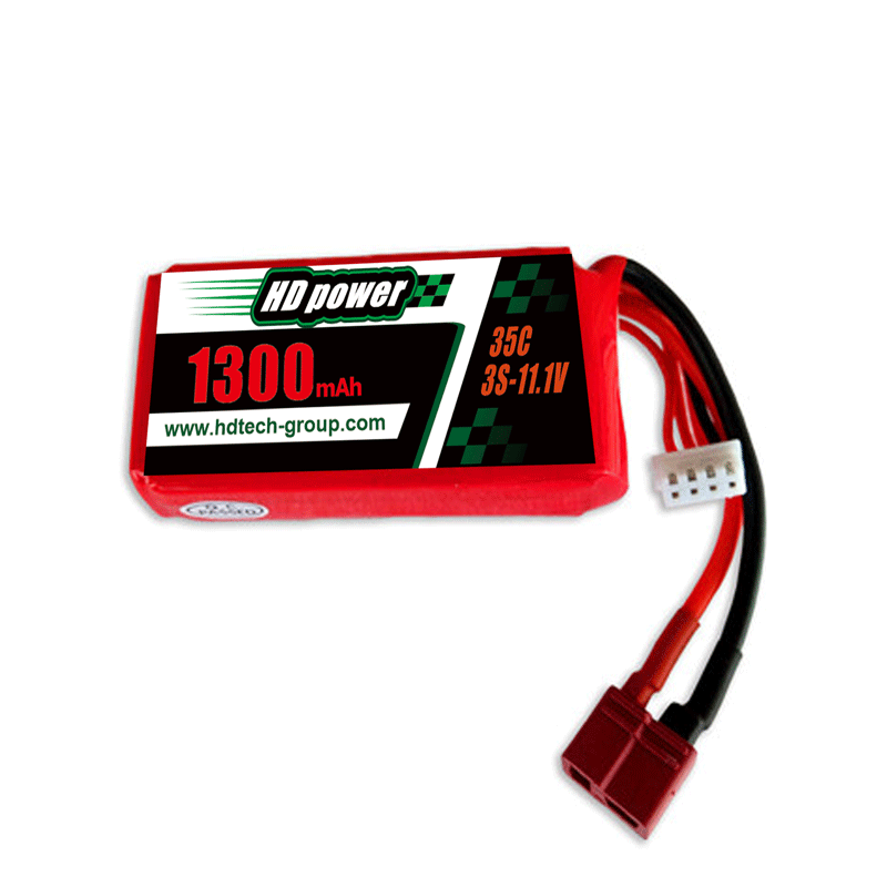 HD POWER 1300mAh 35C 3S 11.1V lipo baterie