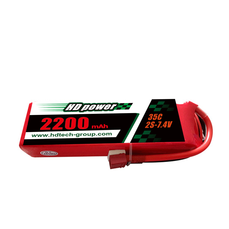 HD POWER 2200mAh 35C 2S 7,4V lipo baterie