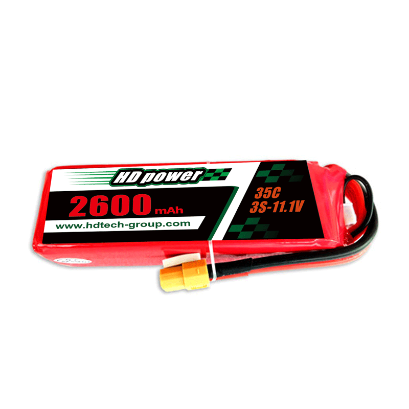 HDPOWER 2600mAh 35C 3S 11,1V lipo baterie