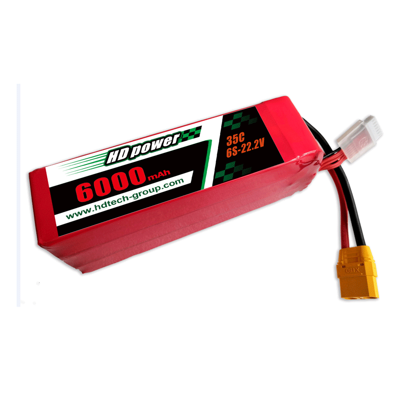 HDPOWER 6000mAh 35C 6S 22,2V lipo baterie