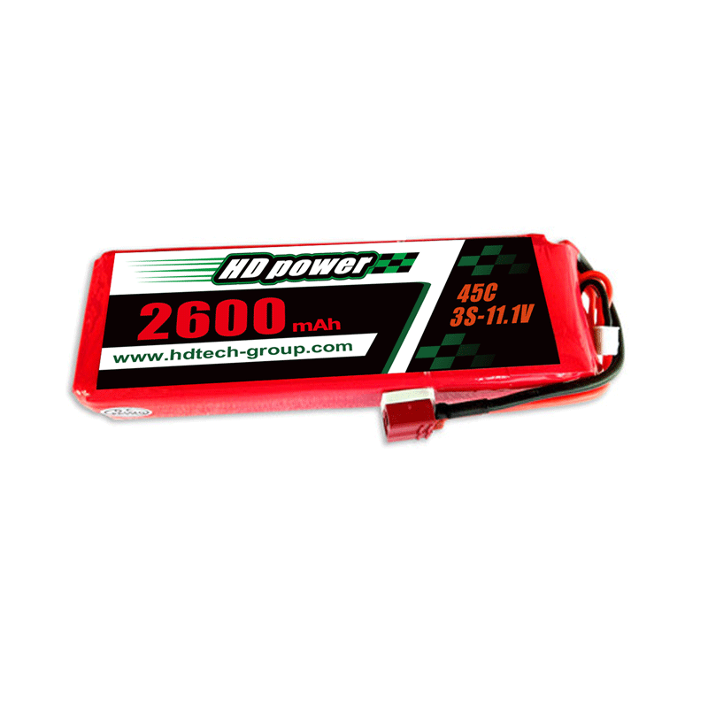 HD POWER 2600mAh 45C 3S 11.1V lipo baterie