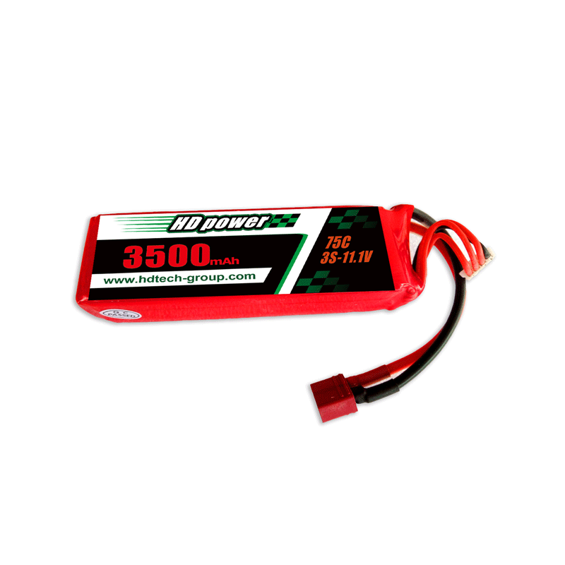 HD POWER 3500mAh 75C 3S 11.1V lipo baterie