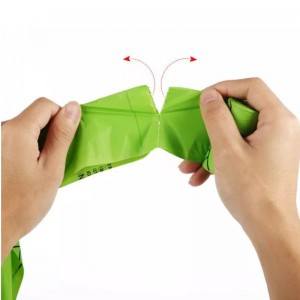 Kompozitní Disposable Pet Poop Bags Eco Friendly Dog Poop Bags kukuřičný škrob Biorozložitelné sáčky