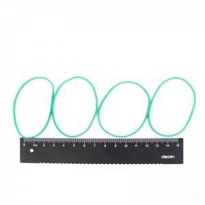 Výrobce gumových pásů velkoobchodní barevné kulaté vysoce elastické anti-stárnutí kancelářské kultury a vzdělávání páskování gumičky