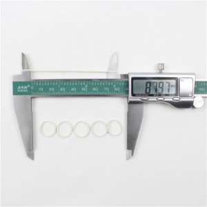 Factoty přímý prodej mini bílé gumičky s vysokou pružností pevnost houževnatost gumový kroužek pro svazek datové linky