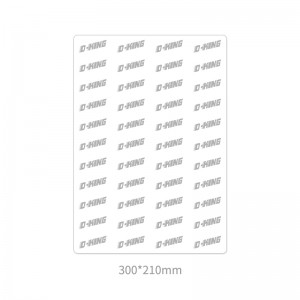 Velikost stolu pro iPad mini 2 TPU film řezaný do 11 palců řezacím plotterem Univerzální řezací film