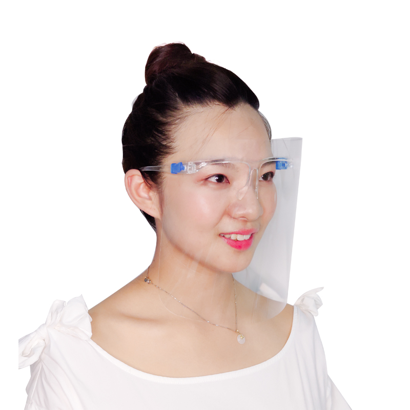 Distributor OEM proti mlze na zakázku s izolačními plastovými brýlemi na obličejový štít